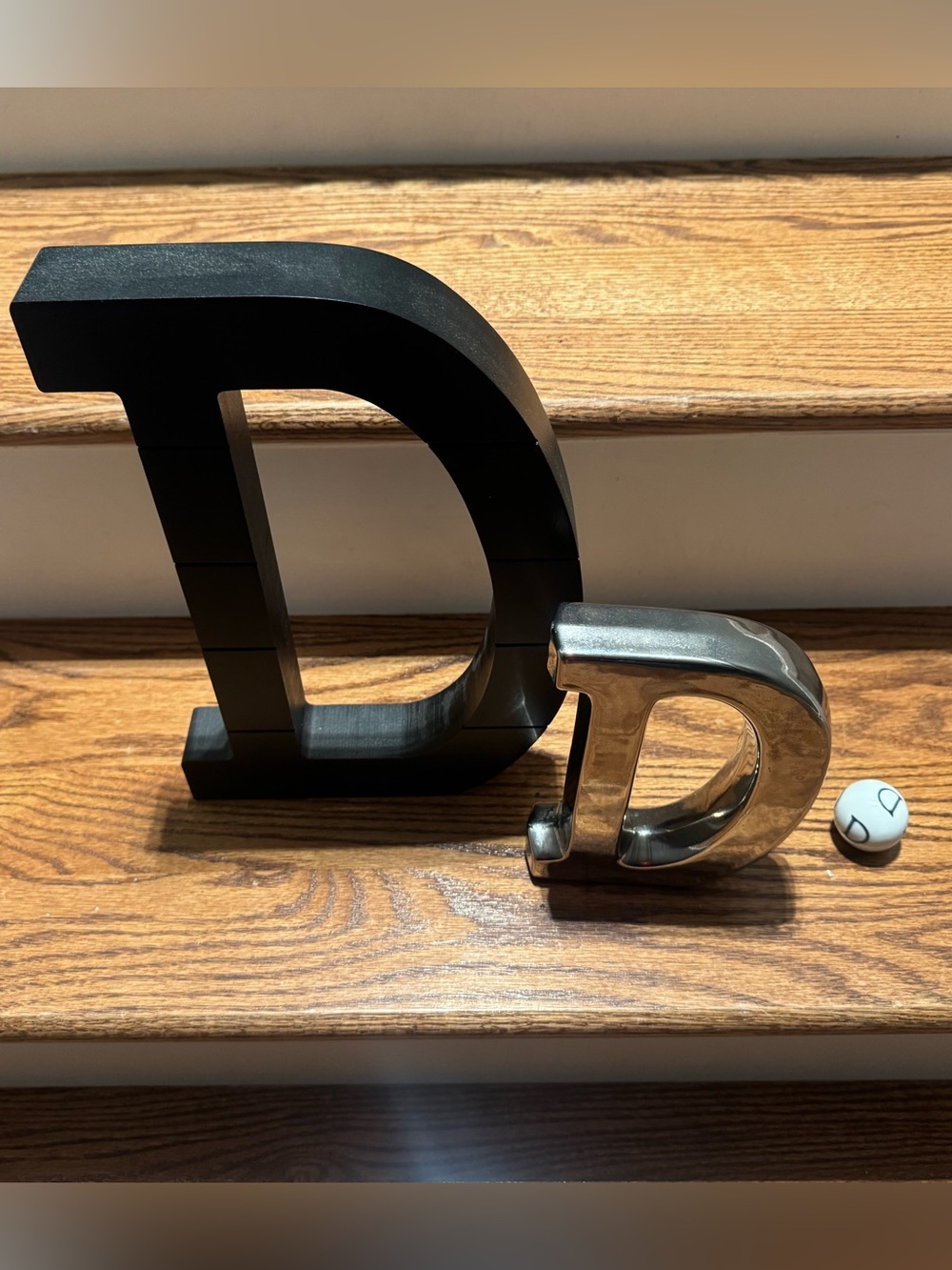 Letter D home decor